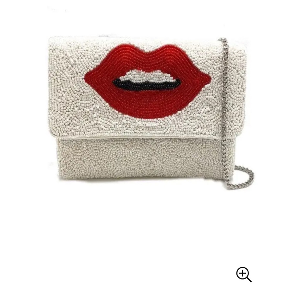 Beaded crossbody bag